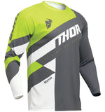 Conjunto THOR SECTOR CHECKER Charcoal/Acid 2024 - Camisola M ; Calças 32