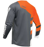 Conjunto THOR SECTOR CHECKER Charcoal/Orange 2024 - Camisola L ; Calças 32