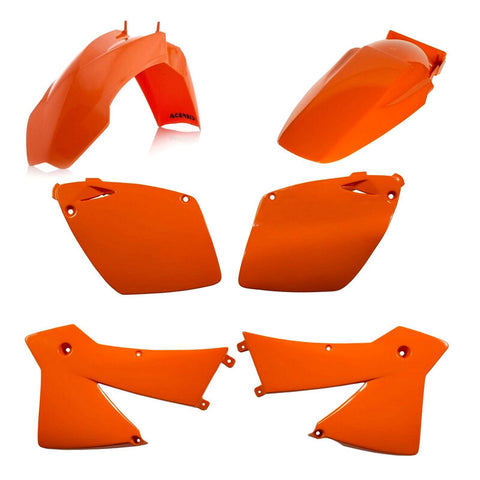 Kit de Plásticos ACERBIS para KTM SX-F 450/525, EXC-F 400/450/500 03 Laranja