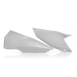 Tampas Laterais Traseiras ACERBIS HUSQVARNA TC 125 14-15, TC 250 14-16, FC 14-15, FE/TE 15-16 Branco/Amarelo