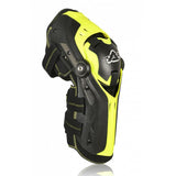 Joelheiras ACERBIS GORILLA Preto/ Amarelo Flúor