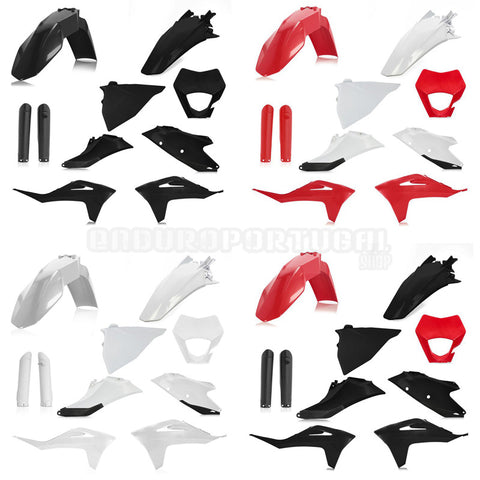 Acerbis Kit Plastiche Honda CRF 250 04-05, Nero Acerbis Kit Plastiche Honda CRF 250 04-05, Nero