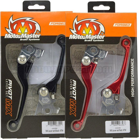 Par de Manetes Flexíveis MOTO-MASTER PIVOT HONDA CRF 450R 21-26, CRF 450RX 21-26
