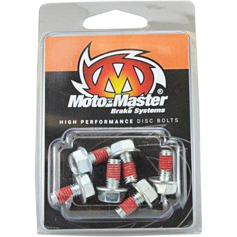 Kit de 6 Parafusos Disco de Travão Traseiro MOTO-MASTER M6x12mm YAMAHA WR 250F 01-18, WR 450F 03-18