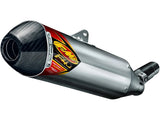 Ponteira de Escape FMF FACTORY 4.1 RCT ALUMINUM SL (Slip-On) W/ CARBON CAP HUSABERG FE 250/350/501 13-14