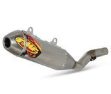 Ponteira Escape FMF POWERCORE 4 HEX SLIP-ON para BETA RR 350/390/430/480 20-22