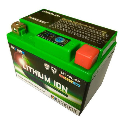 Bateria SKYRICH IÓN-LITIO HJTX5L-FP com indicador de carga (YTX4L-BS / YTX5L-BS)