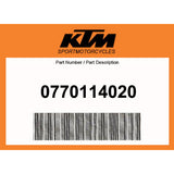 O-RING 114,00X2,00 SILICONE