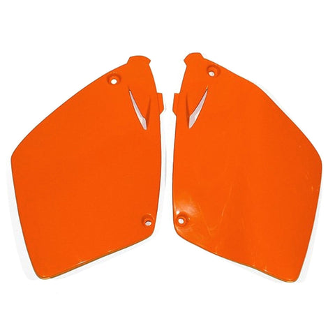 Tampas Laterais Traseiras UFO KTM SX/SX-F/EXC/EXC-F 98-03 Laranja