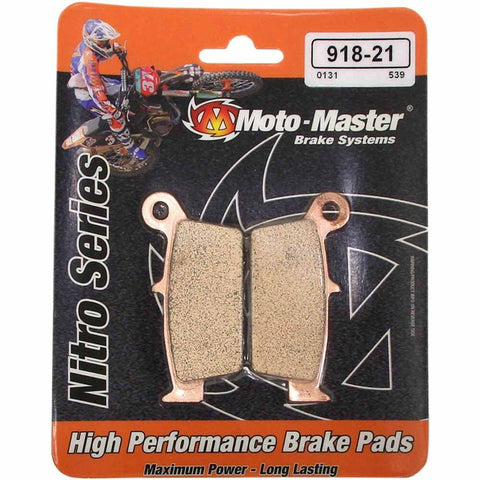 Pastilhas Travão Trás MOTO-MASTER OFFROAD NITRO GAS GAS 00-08(ver modelos)