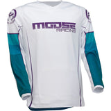 Conjunto MOOSE RACING QUALIFIER Azul/Branco 2023