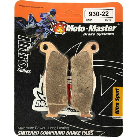 Pastilhas Travão Frente MOTO-MASTER OFFROAD NITRO SPORT YAMAHA TÉNÉRÉ 700 19-26