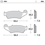 Pastilhas Travão Frente MOTO-MASTER OFFROAD NITRO KAWASAKI KX 250F 04-24, KX 250X 21-24, KX 450F 06-23, KX 450X 21-23