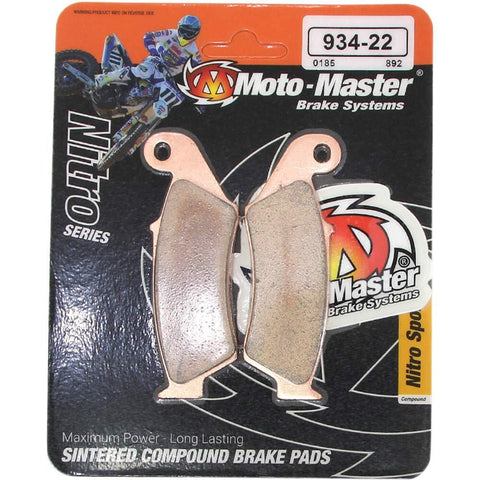 Pastilhas Travão Frente MOTO-MASTER OFFROAD NITRO SPORT HONDA XR 250/400R 96-04, XR 600R 93-99, XR 650R 00-07