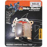 Pastilhas Travão Trás MOTO-MASTER OFFROAD NITRO SPORT TM EN 125/250/300 2T 05-25, EN 250/300/450/530F 4T 05-25