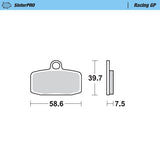 Pastilhas Travão Frente MOTO-MASTER SINTERPRO RACING GP HUSQVARNA TC 85 14-20