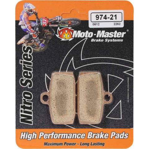Pastilhas Travão Frente MOTO-MASTER OFFROAD NITRO KTM SX 85 12-20