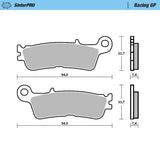 Pastilhas Travão Frente MOTO-MASTER SINTERPRO RACING GP 099812