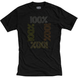 T-shirt 100% ENCRYPTED Preto