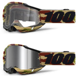 Óculos 100% ACCURI 2 MISSION 2023 (com Lente espelhada: 55€)