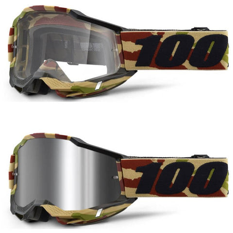 Óculos 100% ACCURI 2 MISSION 2023 (com Lente espelhada: 55€)