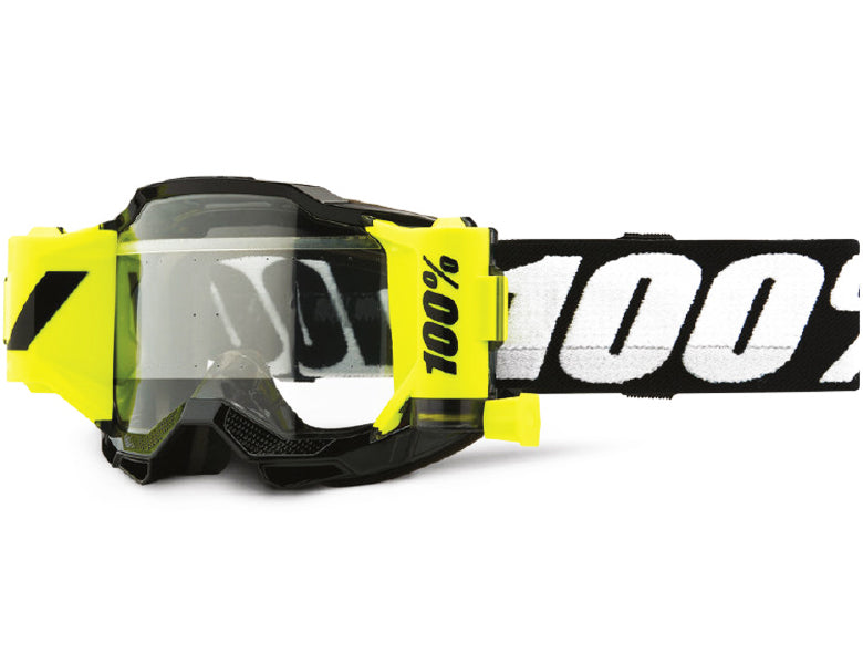 Óculos 100% ACCURI 2 FORECAST ROLL-OFF BLACK Junior 2022 - Criança