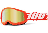 Óculos 100% STRATA 2 ORANGE 2021 (com Lente espelhada: 32,00€)