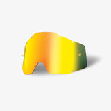 Lentes Espelhadas 100% RACECRAFT, ACCURI e STRATA (compatível com FMF VISION)