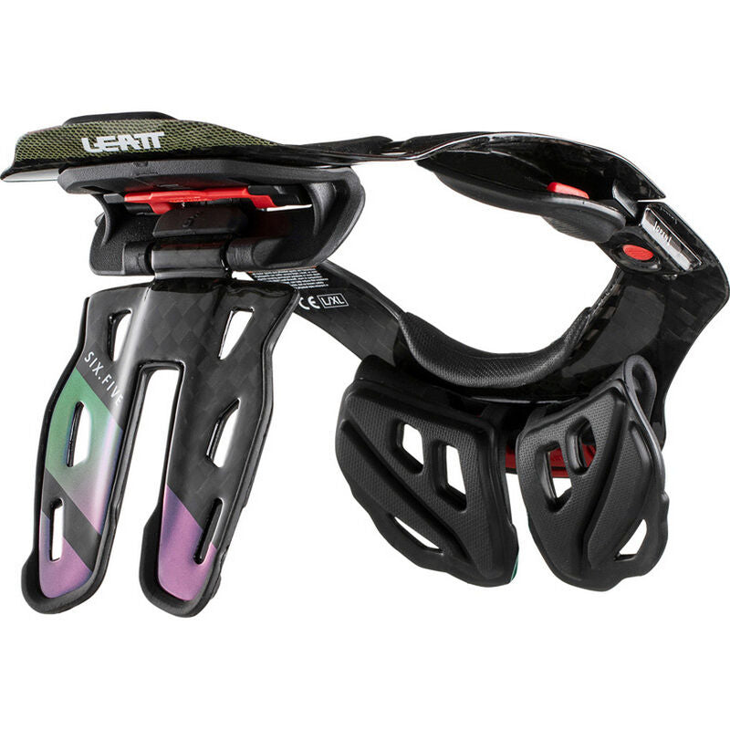 Protecção Cervical LEATT BRACE GPX 6.5 Preto Carbono/Holograma 2020