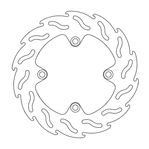 Disco de Travão Traseiro MOTO-MASTER FLAME HONDA XL 600/650/700V TRANSALP 91-12, XRV 650 AFRICA TWIN 88-90