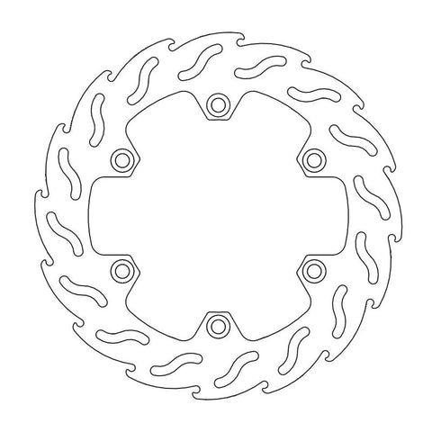 Disco Travão Dianteiro Lado Esquerdo MOTO-MASTER HONDA XL 600V TRANSALP 87-99, SLR 650 97-03