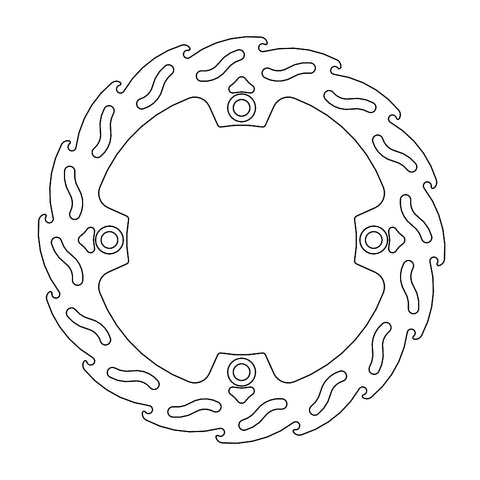 Disco Travão Dianteiro Lado Esquerdo MOTO-MASTER para HONDA XL 600/650/700V TRANSALP 97-12, NX 650 DOMINATOR 88-00