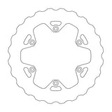 Disco Travão Traseiro MOTO-MASTER NITRO MUD KTM EXC/EXC-F/SX/SX-F 98-.. HUSABERG ..-14 HUSQVARNA 14-..