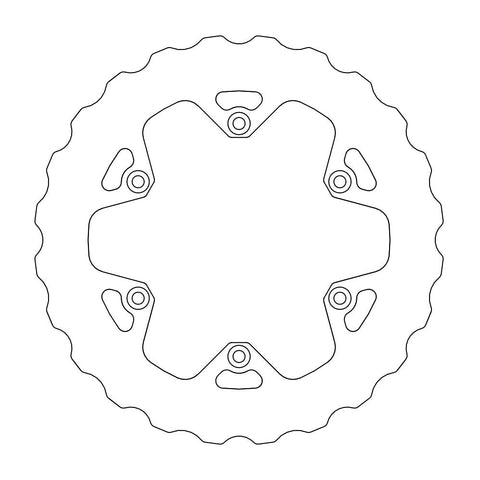 Disco Travão Traseiro MOTO-MASTER NITRO MUD KTM EXC/EXC-F/SX/SX-F 98-.. HUSABERG ..-14 HUSQVARNA 14-..