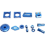 Kit Acessórios Alumínio MOOSE RACING para YAMAHA YZ 250 F 14-20, YZ 450 F 14-20 Azul