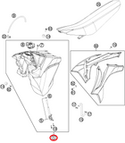 FUEL TANK CPL. 9,5 L 2014 - KTM EXC 125/200/250/300 14-16
