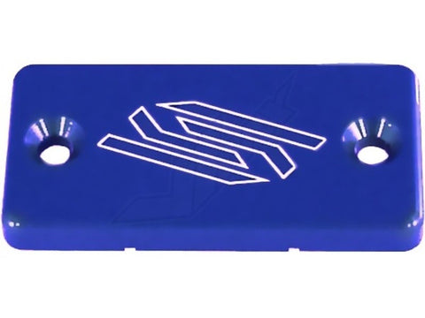 Tampa Reservatório Travão Dianteiro SCAR SUZUKI RM 85 94-19, RM 125/250 04-08, RMZ 250 04-24, RMZ 450 05-24, RMX 450Z 10-19 Azul ou Vermelho