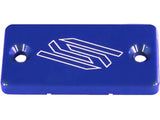 Tampa Reservatório Travão Dianteiro SCAR KAWASAKI KX 65 01-24, KX 85 98-24, KX 125/250 93-08, KX 250F 04-20, KX 450F 06-18 Azul ou Vermelho