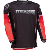 Camisola MOOSE RACING QUALIFIER Vermelho/Preto 2023 - Tamanho M
