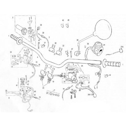 Tensor Manete Travão GAS GAS (Ref. 10)