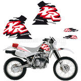 Kit de Autocolantes BLACKBIRD DREAM 4 HONDA XR 600R 88-99