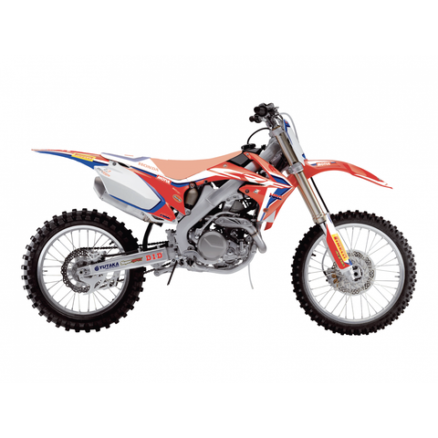 Kit de autocolantes BLACKBIRD RÉPLICA TEAM HRC HONDA CRF 250R 10-13 CRF 450R 09-12