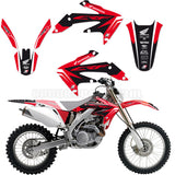 Kit de autocolantes BLACKBIRD DREAM 4 HONDA CRF 450X 04-16