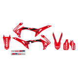 Kit de autocolantes BLACKBIRD RÉPLICA TEAM GEICO HONDA 2019 CRF 250R 14-17 CRF 450R 13-16