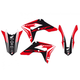 Kit de Autocolantes BLACKBIRD DREAM 4 HONDA CRF 250R/RX 18-21, CRF 450R/RX 17-20