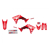 Kit de autocolantes BLACKBIRD RÉPLICA TEAM GEICO HONDA 2019 CRF 250R/RX 18-20, CRF 450R/RX 17-20