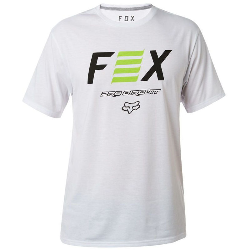 T-shirt FOX PRO CIRCUIT Branco