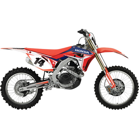 Kit de autocolantes FACTORY EFFEX HONDA CRF 150R 07-20 EVO 16