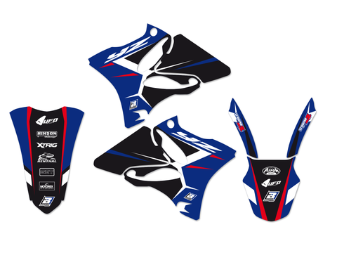 Kit de Autocolantes BLACKBIRD DREAM 4 para YAMAHA YZ 125/250 02-14