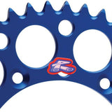 Cremalheira Alumínio RENTHAL ULTRALIGHT YAMAHA WR/WR-F/YZ/YZ-F 99-25 Azul